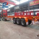 Tri-Axle Container Semi Trailer Perfect for Container Chassis in the United