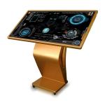 1080P Full HD Touch Screen Kiosk Floor Standing For Office Buildings