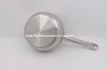 Chromatic 0.097cbm 18cm Stainless Steel Cooking Pot With Handle