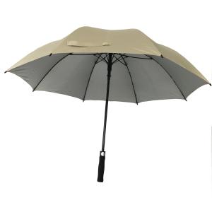 Wholesale 130CM Diameter Pongee Golf Umbrella With UV Coating from china suppliers