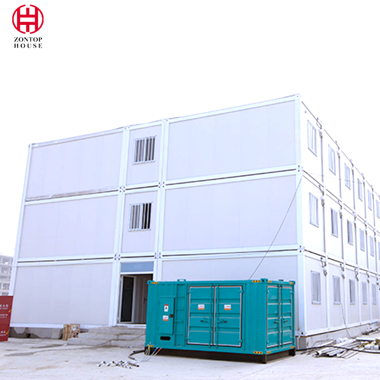 Zontop China Factory Portable Storageliving Shipping Modular 20ft Luxury Prefabricate Home Prefab Container House