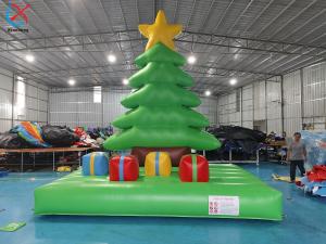 Wholesale Inflatable Christmas Tree Jumping Area Inflatable Bouncy Castle from china suppliers