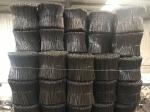 Green Galvanized Double Loop Wire Ties Black Annealed 3 Inch - 40 Inch Length