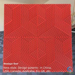 Wholesale Modern Interlocking Garage Flooring Red Plastic Mats For Garage Floor from china suppliers