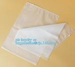 metallized film bottom loaded slider zipper packaging gloss finishing bag,