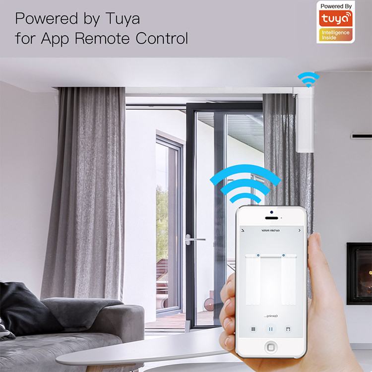 3m 4m 5m Voice Control Smart Curtain Motor