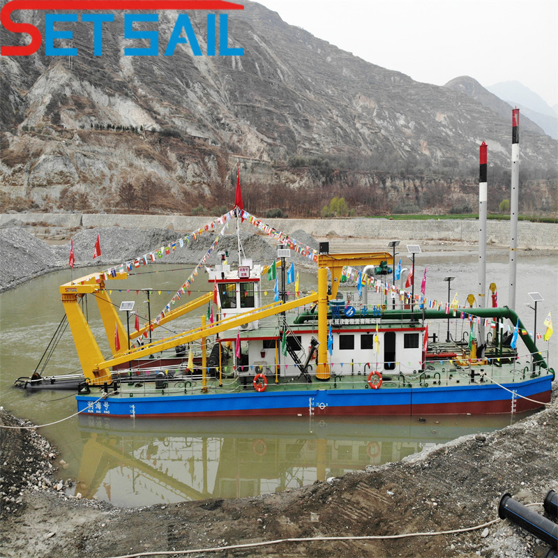 Rexroth Hydraulic Diesel Engine 6 Inch Cutter Suction Dredger