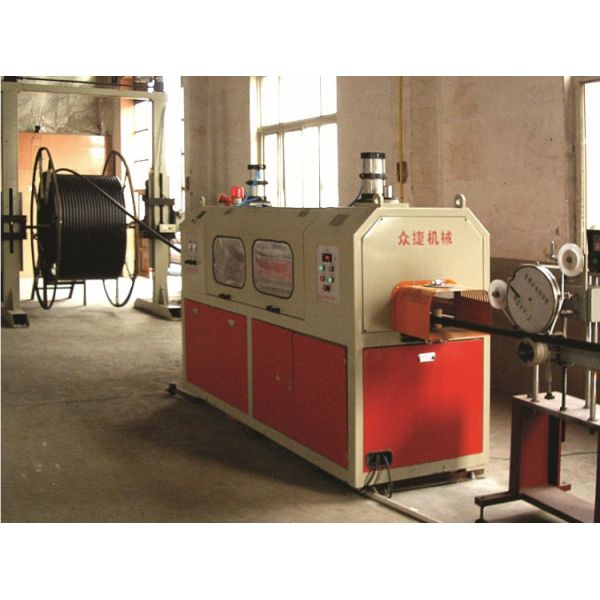 Single-screw 33 1 HDPE Silicon Core Pipe Extrusion Line for Customized Requirements