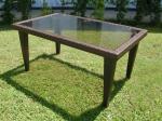 7pcs dining set.