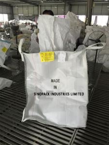 Wholesale White TYPE D Anti Static Bulk Bags Ungroundable , Anti-Sift For Chemicals from china suppliers