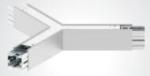 Office LED Linear Pendant Light Customized Length Suspended 3 Years Warranty