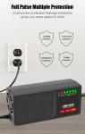 48V 20Ah 60V 20Ah 72V 30Ah Battery Charger for Electric Scooter Five Lamps Lead