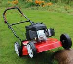 Petrol 18" Garden Lawn Mower 4.5HP Horsepower Hand Push For Grass Cut