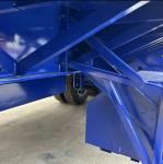 CIMC New 3-Axle Flatbed Skeleton Semi-Trailer Steel Container Truck with Wabco