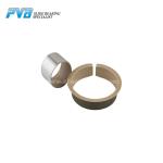 Brown PTFE Sleeve Bearing Self Lubricating Metal Polymer Bushing