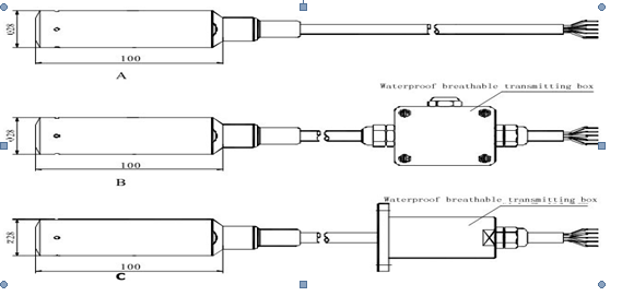 Hydroelectric Power Submersible Water Level Transmitter Intrinsically Safe Explosion Proof with accuracy 0.25%