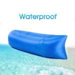 Outdoor Portable Camping Air Sofa Waterproof Polyester Air Lounger for Beach or