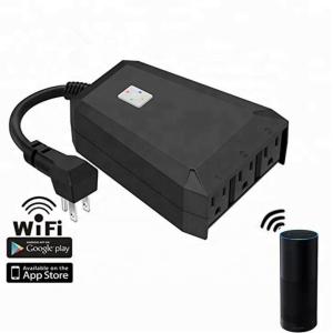 Wholesale IP44 waterproof wifi remote control smart plug desktop socket, suitable for home indoor and outdoor from china suppliers