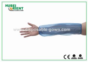 Wholesale Colorful Free Size Disposable Use PE Oversleeves Factory/Kitchen/Garden Use Plastic Oversleeves from china suppliers