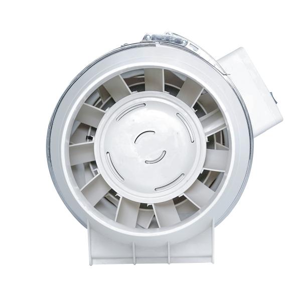 4" inch 220v Electric Inline Duct Fan for HVAC Axial Ventilation Exhaust Plastic