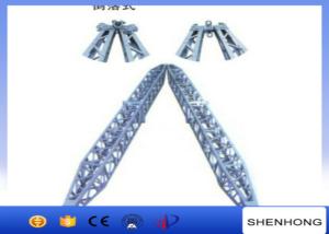 Wholesale Aluminum Tower Erection Tools A Shape Lattice Gin Pole 14KN - 65KN Load from china suppliers