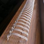 Nylon coated wire for wire o