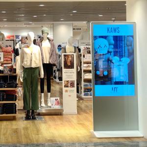 China vertical advertising display sign wifi machine floor standing lcd tv 55 inch digital signage media player with 4g on sale