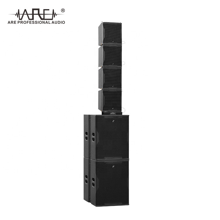 ARE AUDIO passive single 10 inch compact outdoor line array speaker for corporate events
