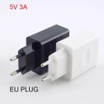 5V 1A 2A 3A USB Wall Chargers Fast Charge Travel Adapter EU / US Plug