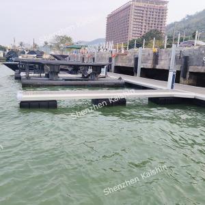 Wholesale Modular Floating Dock HDPE Modular Pontoon Boat For Sale Marine Floating Dock from china suppliers