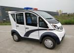 R12 Vacuum Tire Light Weight Electric Patrol Car With Rear LED Screen