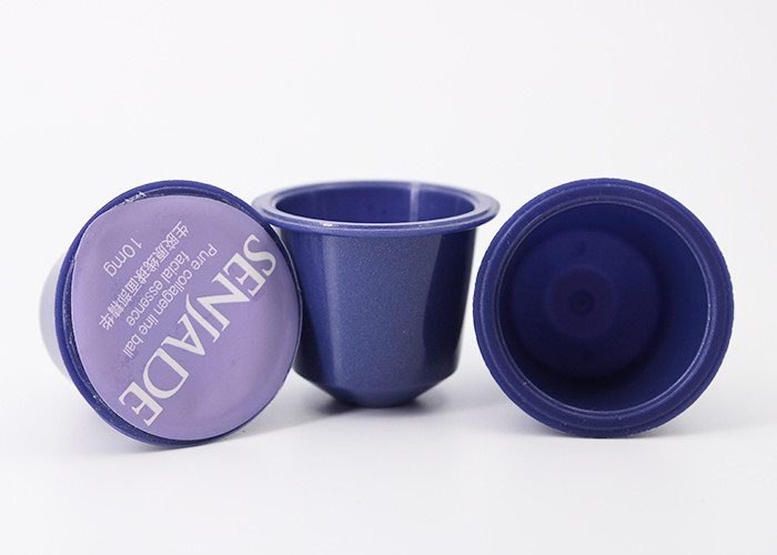 PP Plastic Nespresso Fills Coffee Pod Capsules For Ground Coffee Pack With Lid