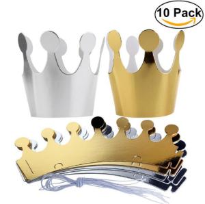 Wholesale Birthday Crown Party Children Photographed Tools Cake Hat Party Paper Birthday Hat Gold Europe from china suppliers
