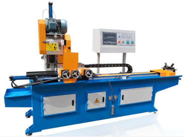 50mm Tube Straightening Cutting Machine 60m/Min Adjustable By Inverter