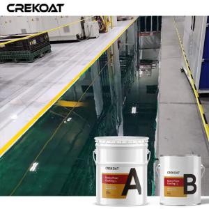 Wholesale Anti Static Glossy Concrete Floor Paint Epoxy Resin Flooring Wear Resistant from china suppliers