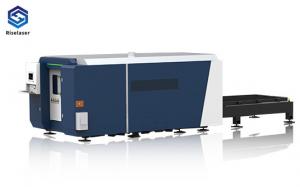 Wholesale Full Enclosed CNC Fiber Laser Cutting Machine 1000W 1080nm Laser Wavelength 380v from china suppliers