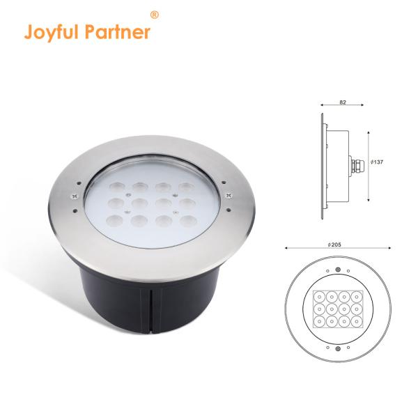 Factory Direct IP68 Waterproof Stainless Steel 316L Submersible Pool Lights