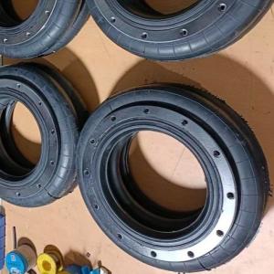 Wholesale W01-M58-7524 Firestone Air Spring Shocks Style 22 With Countersunk Steel Bead Rings 12 Pieces M8 Nuts from china suppliers