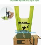 Cornstarch Based Eco Compostable Dog Poop Pick Bag - 4Refill Rolls,60Bags,