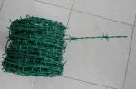 High Tensile Galvanized Barbed Wire Fence 2mm*2mm For Farmland / Railway