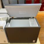 White Coated Aluminum Steel Grey Deep Chest Freezer With Basket Key Lock