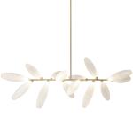 Dining room chandelier glass lamp nordic creative modern simple atmospheric