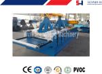 Hydraulic Decoiler Standing Seam Roof Sheet Roll Forming Machine 30 M / Min