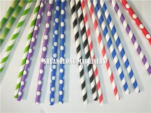 Wholesale Biodegradable drinking paper straw making machine from china suppliers