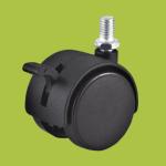 office chairs accessories black thread stem furniture casters with brake