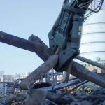 Steel Excavator Hydraulic Shear For CAT VOLVO HITACHI Excavator