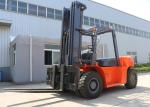 High Powered 3 - Stage Mast 6 Tons Diesel Engine Forklift Trucks For Warehouse