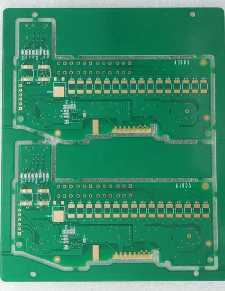 Customized Green Soldermask PCB Prototype with Gold Finger Board from Our Top