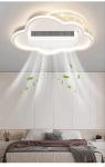 Three Color Strong Wind Ceiling Fan Light Anti Flicker Silent Ceiling Fan With