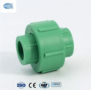 Wholesale ISO9001 CE PPR Plastic Pipe Union Coupling For Water Supply System from china suppliers
